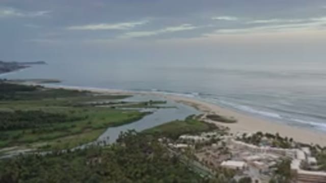 LOS CABOS MEXICO-2020: A View Of City With Beach