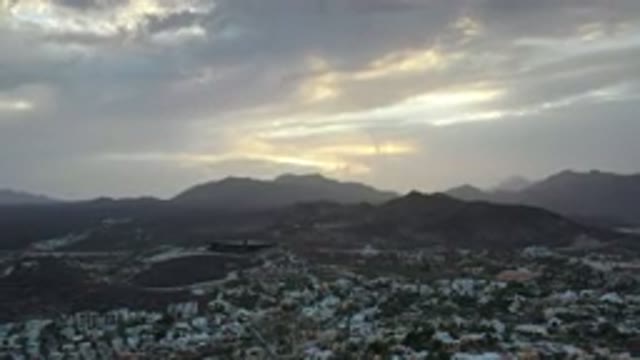 LOS CABOS MEXICO-2020: Houses Surrounded By Mountains