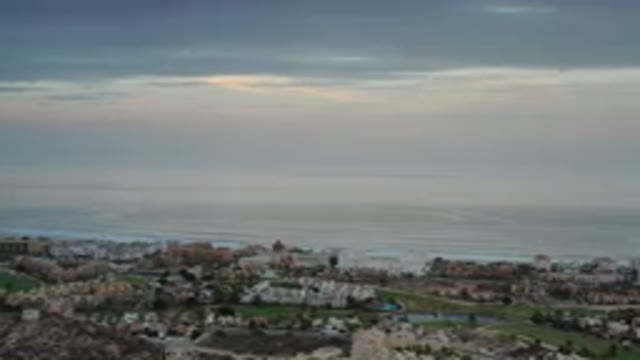 LOS CABOS MEXICO-2020: Beautiful Architecture And Coastline Aerial Drone Footage