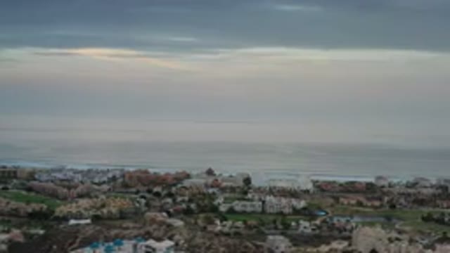 LOS CABOS MEXICO-2020: Clouds And Landscapes Look Beautiful Like You See From A