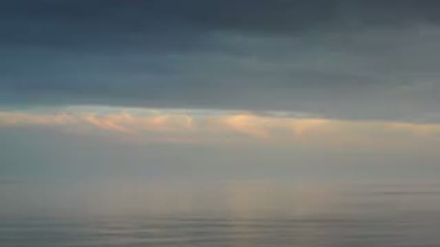 LOS CABOS MEXICO-2020: Sun Coming Out Through The Clouds