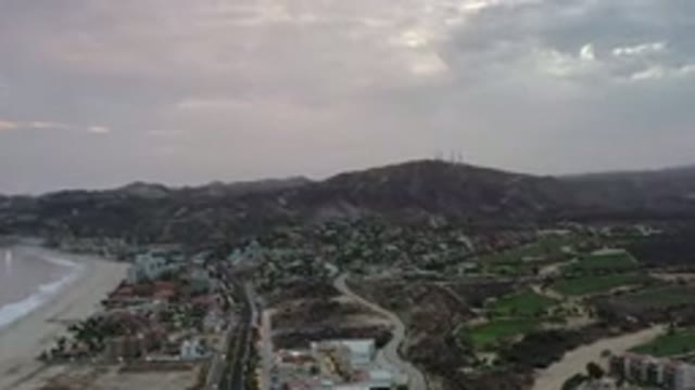 LOS CABOS MEXICO-2020: Aerial View Of City