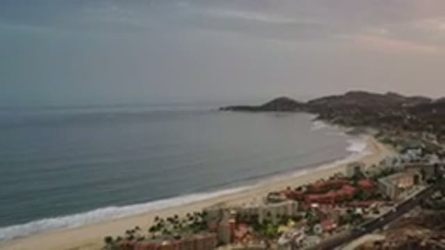 LOS CABOS MEXICO-2020: Footage Of A City Next To A Beach
