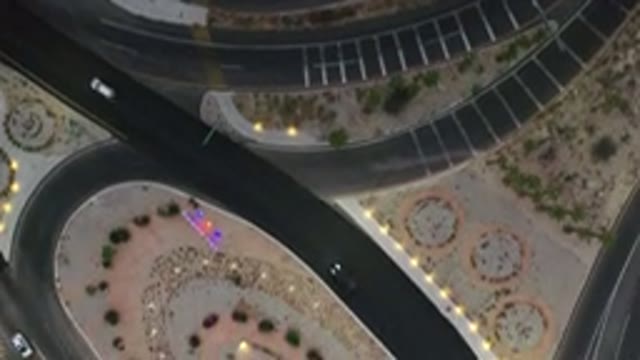 LOS CABOS MEXICO-2020: Multiple Cars Driving Through The Streets In A City With