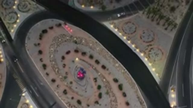 LOS CABOS MEXICO-2020: Drone Showing Cars Moving In A Road