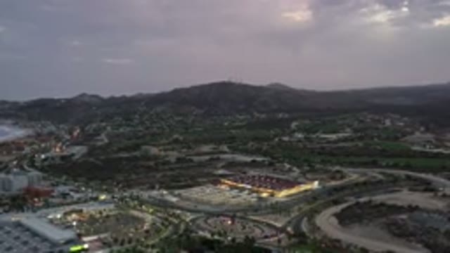 LOS CABOS MEXICO-2020: Beautiful City View in Los Cabos During The Afternoon