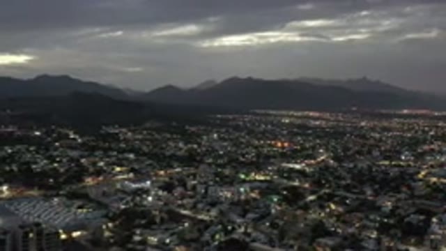 LOS CABOS MEXICO-2020: Late Afternoon City View in Los Cabos