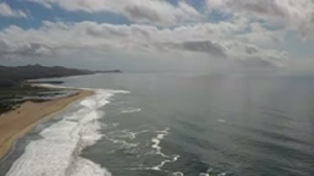 LOS CABOS MEXICO-2020: Beautiful View Of A Calm Sea With Waves Interspersed With