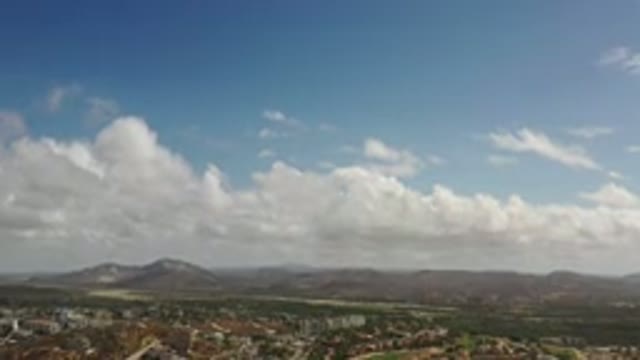 LOS CABOS MEXICO-2020: Large Vast Field Of Green Containing Fields Of Trees And