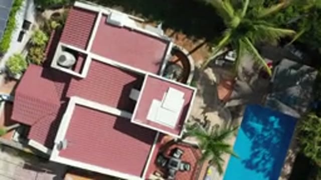 LOS CABOS MEXICO-2020: Top View of An Elegant Vacation Rental in Los Cabos