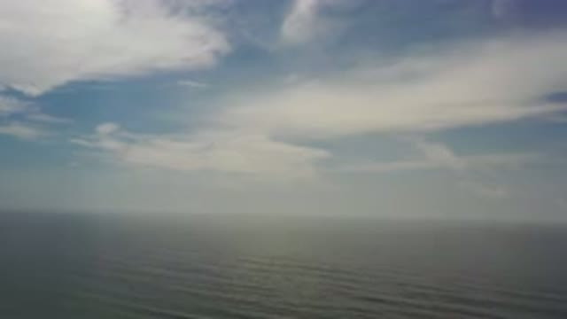 LOS CABOS MEXICO-2020: The Peaceful Ocean Rocks Back And Forth On A Sunny Day