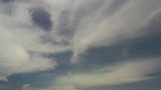 LOS CABOS MEXICO-2020: Clouds Moving Through The Sky