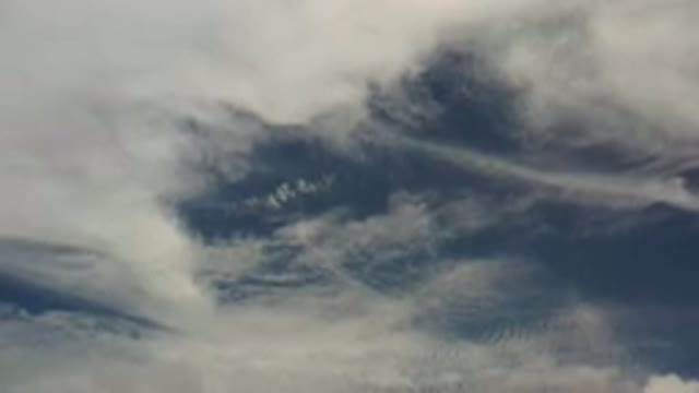 LOS CABOS MEXICO-2020: Imposing Set Of Clouds And Possible Storm Clouds