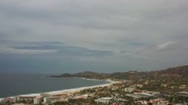 LOS CABOS MEXICO-2020: Clouds Cover The Beautiful Sky