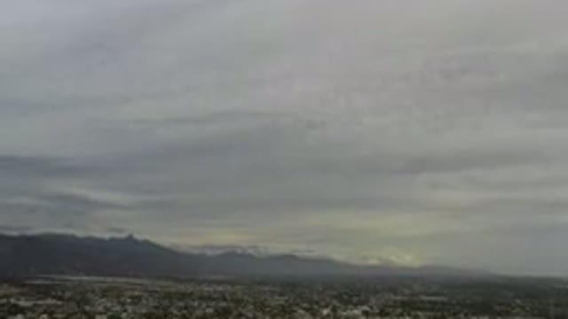 LOS CABOS MEXICO-2020: Gradual Panning Over A City Near The Base Of A Mountain