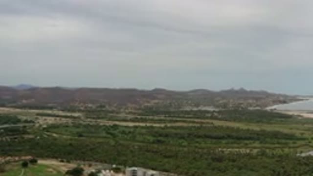 LOS CABOS MEXICO-2020: The Green Places At The Foot Of The Hills