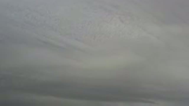 LOS CABOS MEXICO-2020: Dark Storm Clouds Gather in Gray Sky