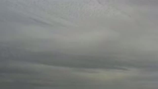 LOS CABOS MEXICO-2020: Long Stretch Of Clouds Covering The Majority Of The Sky