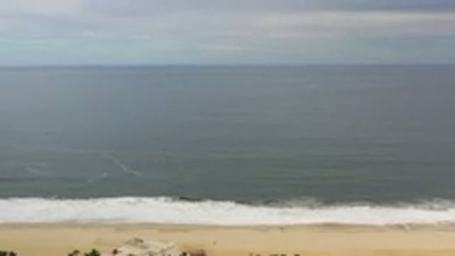 LOS CABOS MEXICO-2020: Cold Foggy Weather at the Beach