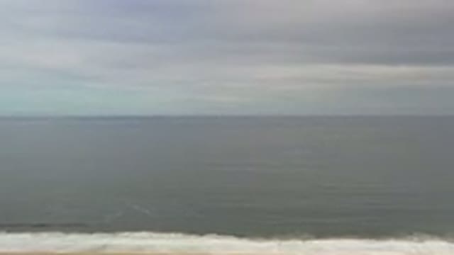 LOS CABOS MEXICO-2020: Large Area Of Ocean Painted Against An Overcast Gray Sky
