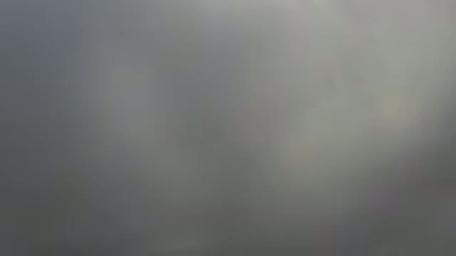LOS CABOS MEXICO-2020: Ominous Dark Gray Storm Clouds Mixed With White Parts On