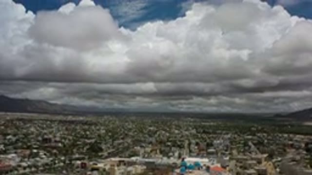 LOS CABOS MEXICO-2020: Amazing Cotton-like Clouds During The Noon