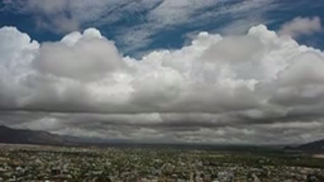 LOS CABOS MEXICO-2020: View Of The Sky With The Clouds