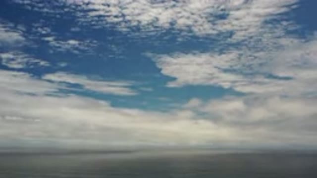 LOS CABOS MEXICO-2020: Dramatic Time Lapse of the Stunning Blue and Cloudy Sky