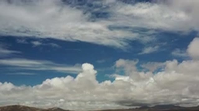 LOS CABOS MEXICO-2020: The Sky Is Looking Very Cloudy In Slow Motion