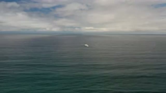 LOS CABOS MEXICO-2020: Top View Of The Dark Sea