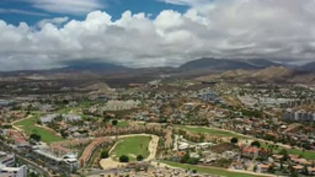 LOS CABOS MEXICO-2020: Beautiful Villages And Communities At The Foot Of A Mountain Ridge