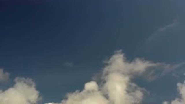 LOS CABOS MEXICO-2020: A Peaceful Clear View Of The Clouds In The Sky