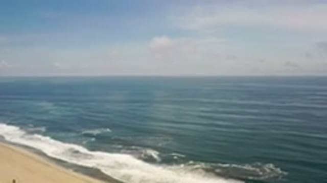 LOS CABOS MEXICO-2020: Beach Sea Surf Tranquil Sea Blue Skies Vast Ocean