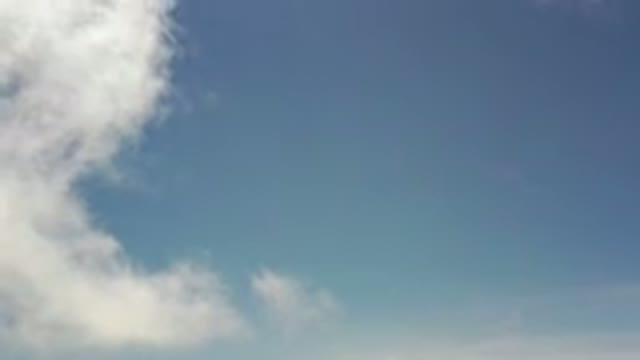LOS CABOS MEXICO-2020: Clouds Flaunt In Blue Sky