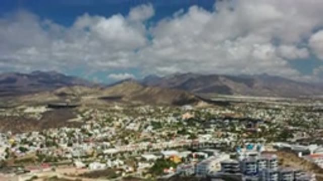 LOS CABOS MEXICO-2020: Scintillating Landscape Near Mountain With Beautiful Blue
