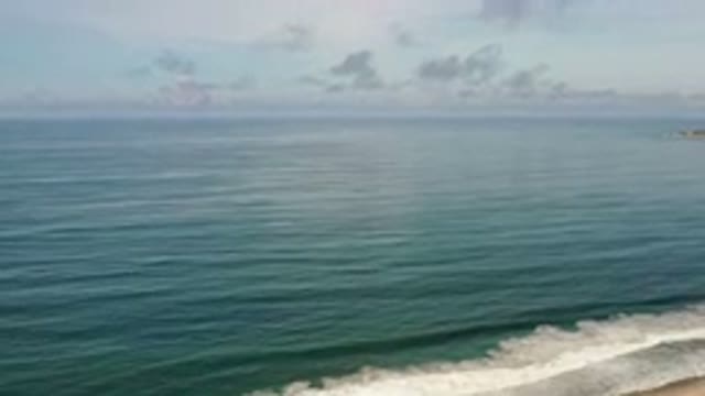 LOS CABOS MEXICO-2020: The Pleasant View Of The Silent Sea And Cloudy Sky