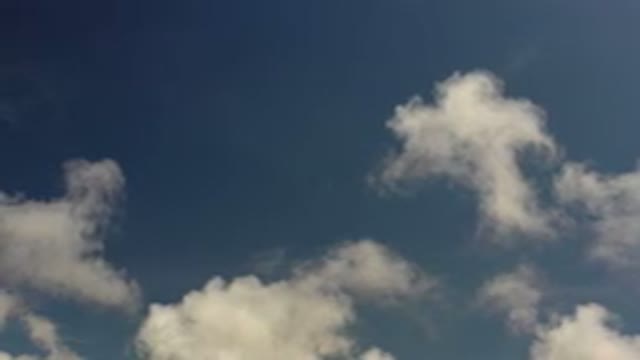 LOS CABOS MEXICO-2020: Blue Sky Daytime Fast Moving White Clouds Daylight Time