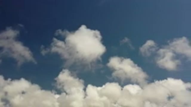 LOS CABOS MEXICO-2020: Passing Clouds With Blue Sky