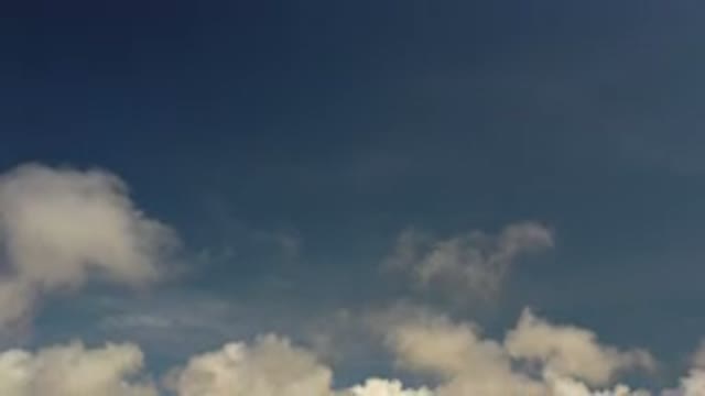 LOS CABOS MEXICO-2020: Upwards View Of Sky Filled With Gray And White Clouds