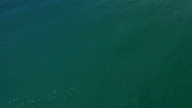 LOS CABOS MEXICO-2020: Deep Green Water With Glittering Waves