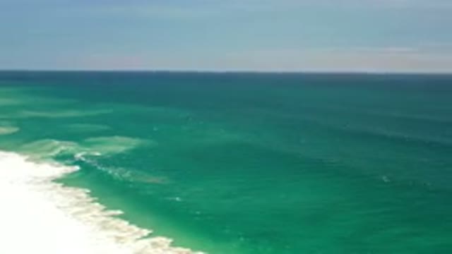 LOS CABOS MEXICO-2020: Turquoise Ocean Waves Peaceful View Vacation View Ocean