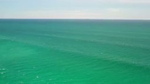 LOS CABOS MEXICO-2020: Aerial View Of The Beautiful Ocean in Los Cabos