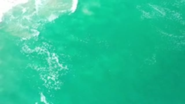 LOS CABOS MEXICO-2020: Country's Greenest Ocean With White Foams