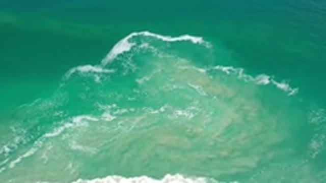 LOS CABOS MEXICO-2020: White Foams Begin To Spread On Sea