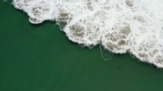 LOS CABOS MEXICO-2020: Ocean Waves Crashing Into Each Other Creating A Soothing