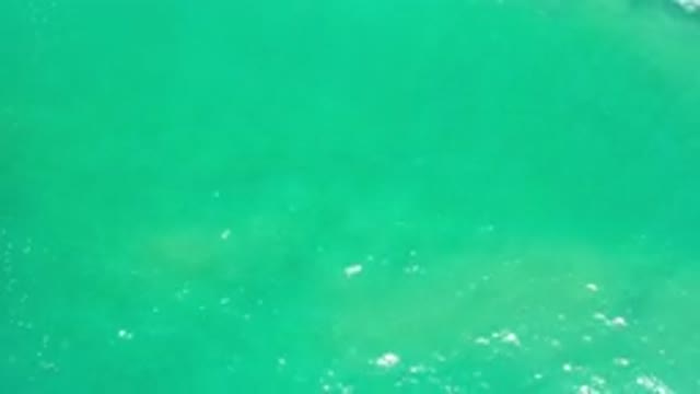LOS CABOS MEXICO-2020: Aerial View Of Greenish Blue Water On A Sunny Warm Day