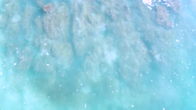 LOS CABOS MEXICO-2020: A Slow Moving Ocean Rise On A Paradises Coastal Reef