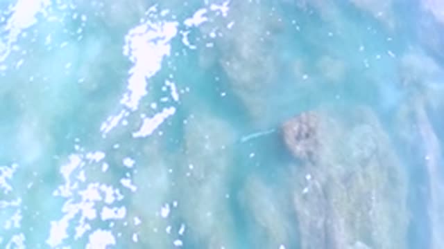 LOS CABOS MEXICO-2020: Ocean Blue Waves Rocks Clear Tropical Water Sea Paradise