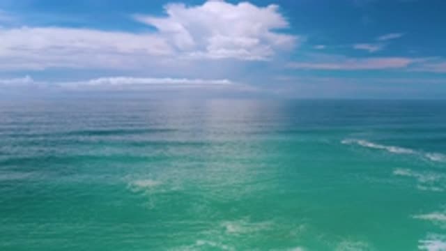 LOS CABOS MEXICO-2020: Calling Ocean With Small Wave On It And Beautiful Sky