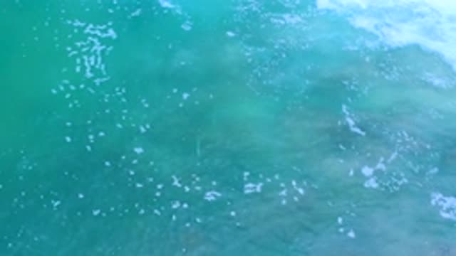 LOS CABOS MEXICO-2020: The Beautiful Ocean Waves Heading Towards The Shore Of A